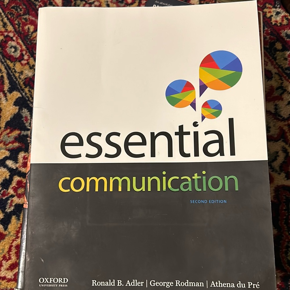 Essential Communication Textbook (Second Edition) Oxford University Press